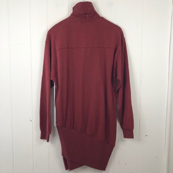 Young Fabulous and Broke Asymmetrical Turtleneck Sweatshirt Dress - Picture 3 of 12